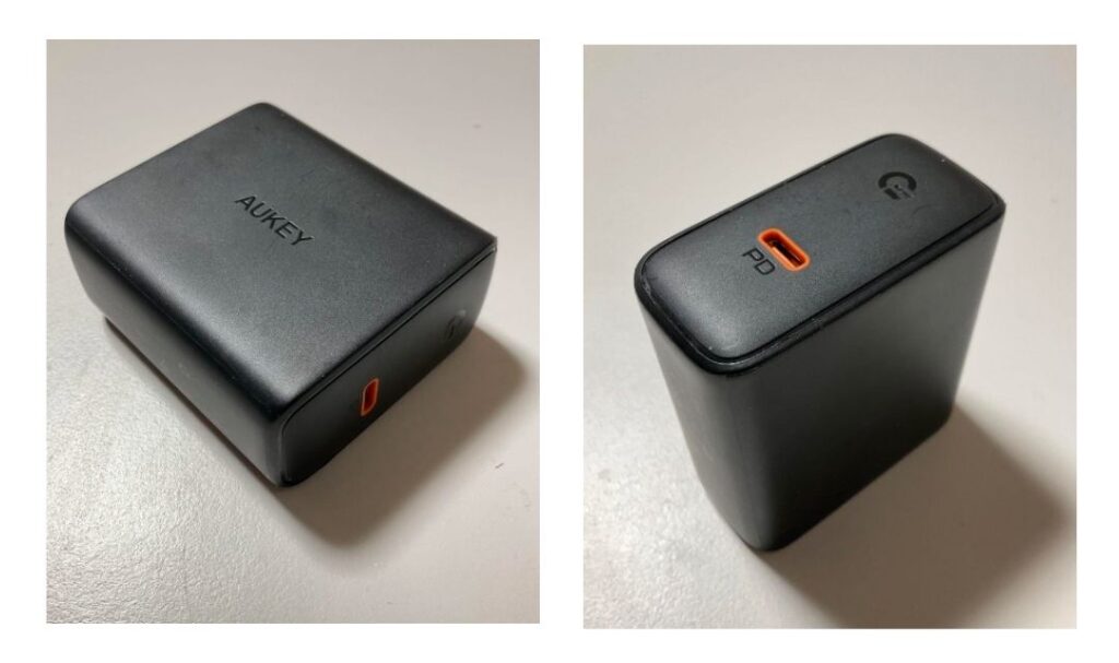 AUKEY USB PA-D4の実際の画像